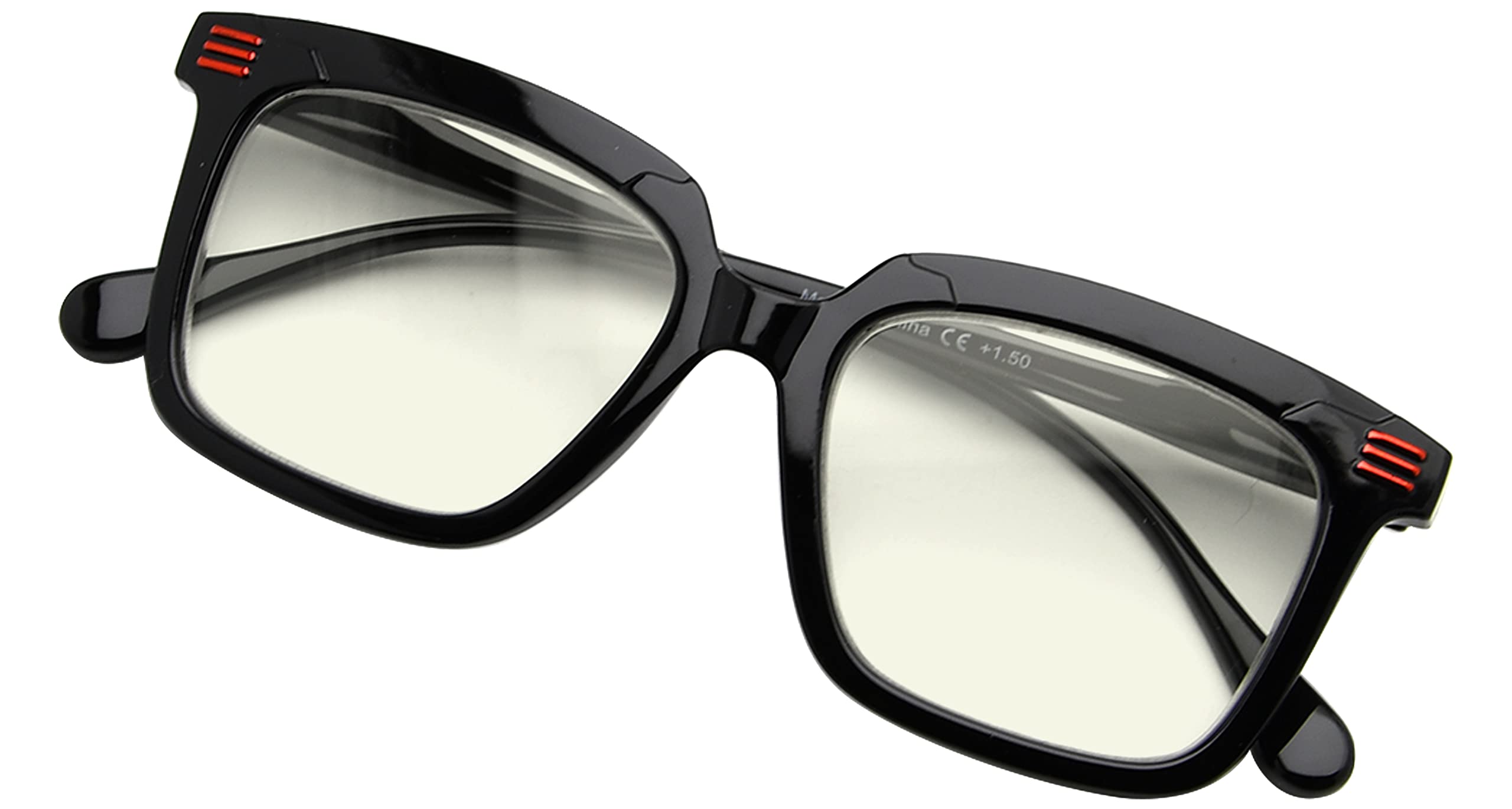 CessBlu 4 Pack Blue Light Blocking Reading Glasses for Women - Square Frame Computer Glasses for Office Work, Screen Time & Digital Eye Strain Relief