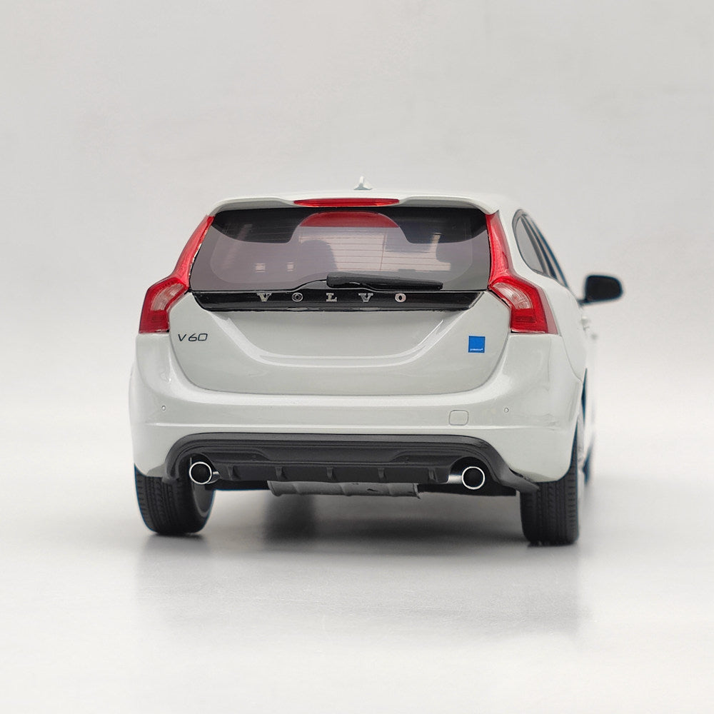 1/18 Scale Volvo V60 Polestar Engineered Resin Die-Cast Model Car - White Collectible Toy for Adults & Kids | Perfect for Display, Gifts & Car Enthusiast Collections