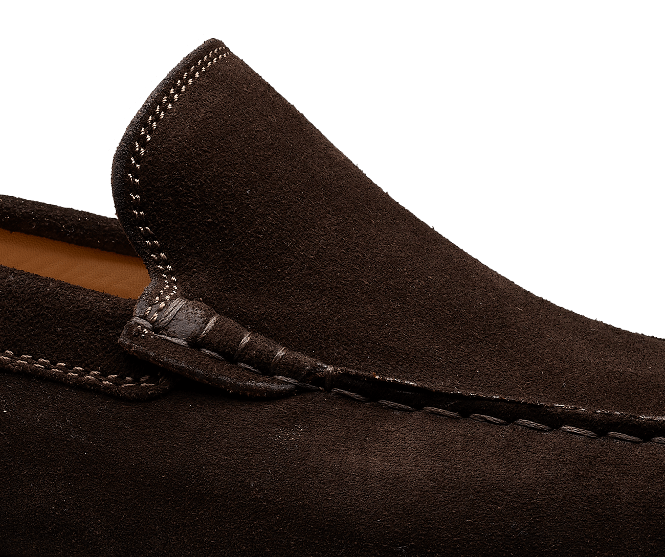 Premium Roma Dark Brown Suede Leather Shoes for Men - Comfortable & Stylish Casual Loafers for Office, Travel & Everyday Wear