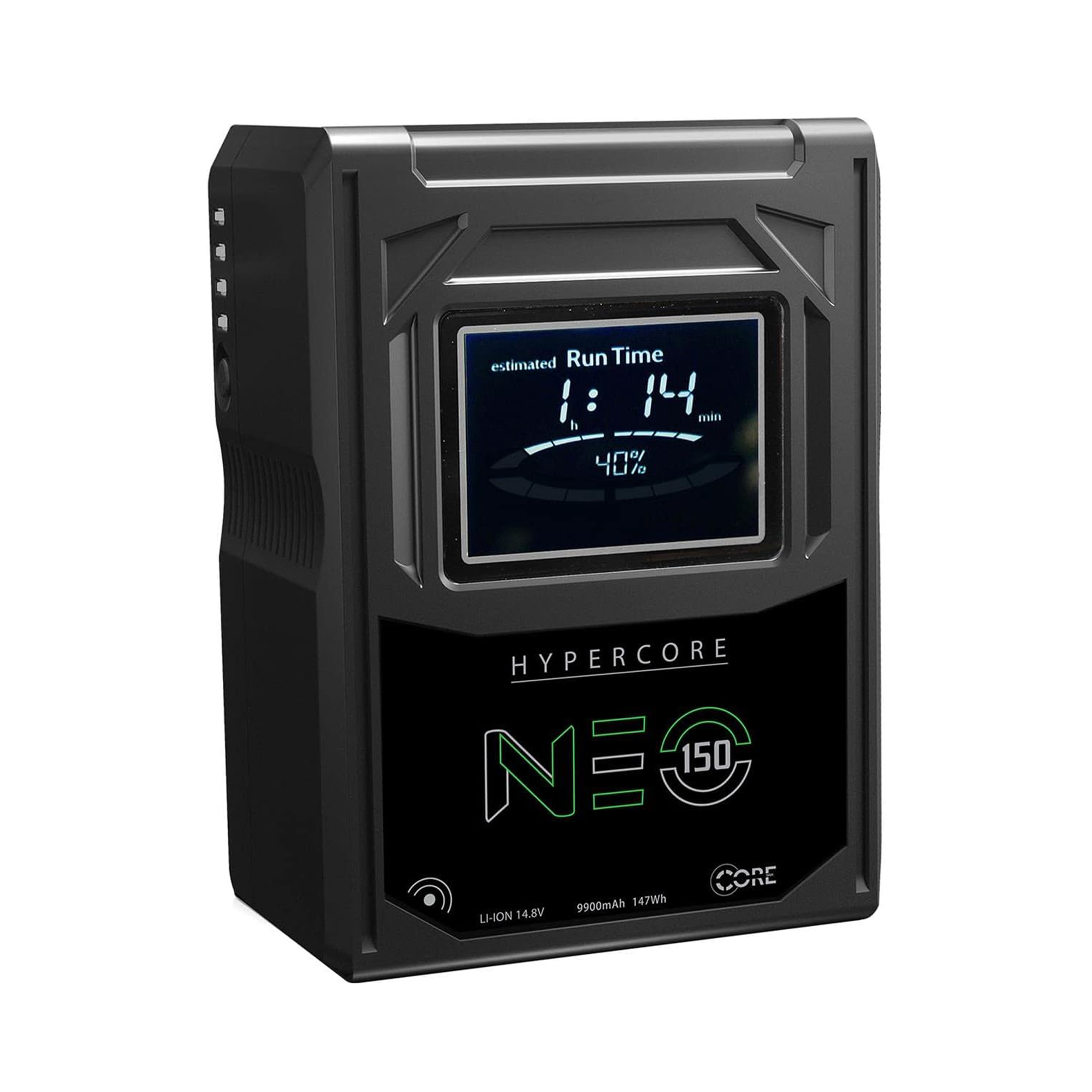 Core SWX Hypercore NEO 150 Mini 147Wh V-Mount Lithium Ion Battery for DSLR Cameras, Cinema Cameras & LED Lights - Professional Power Solution for Filmmaking & Photography