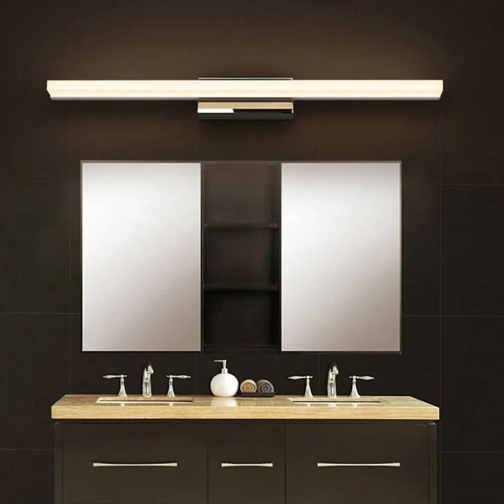 Waterproof LED Bathroom Mirror Lights - Easy Installation, Dimmable Vanity Light for Makeup & Shaving - Perfect for Bathroom, Bedroom, and Dressing Room