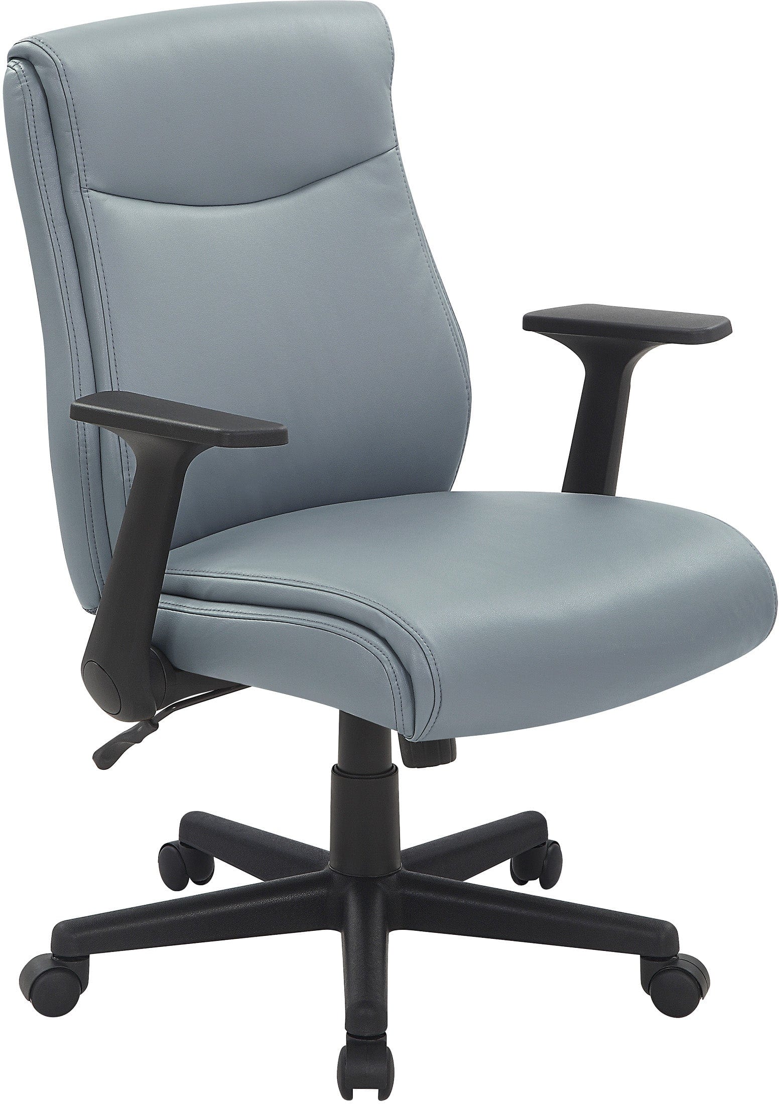 Charcoal Grey Faux Leather