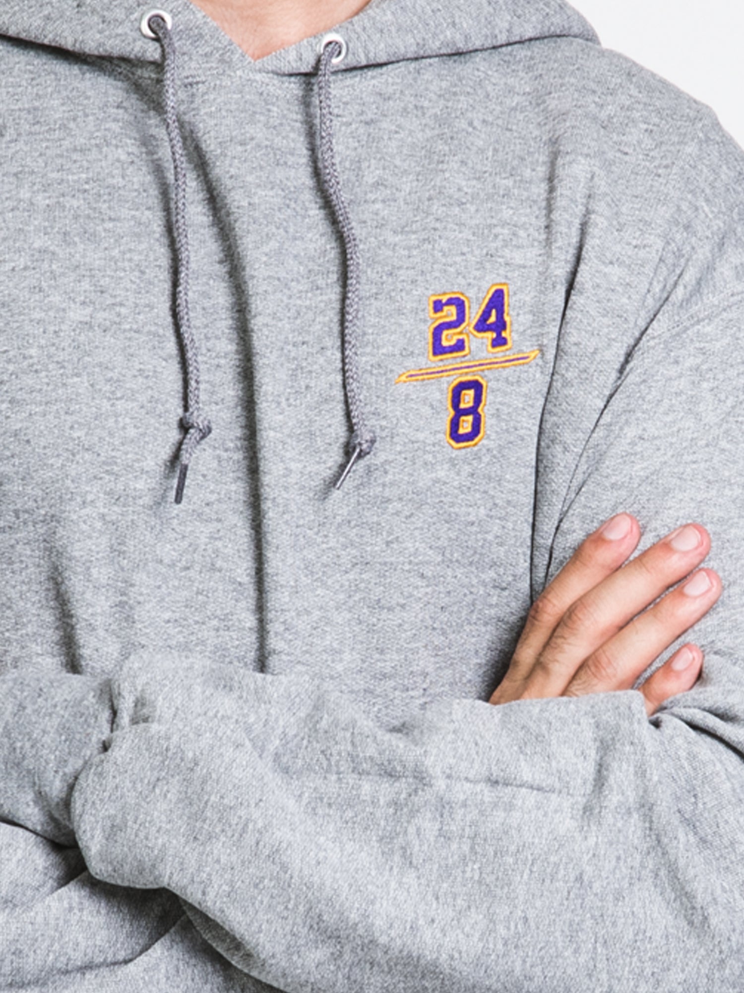 24/8 Embroidered Hoodie for Men & Women - Soft Cotton Pullover Sweatshirt with Stylish Design | Perfect for Casual Wear, Gym, and Outdoor Activities