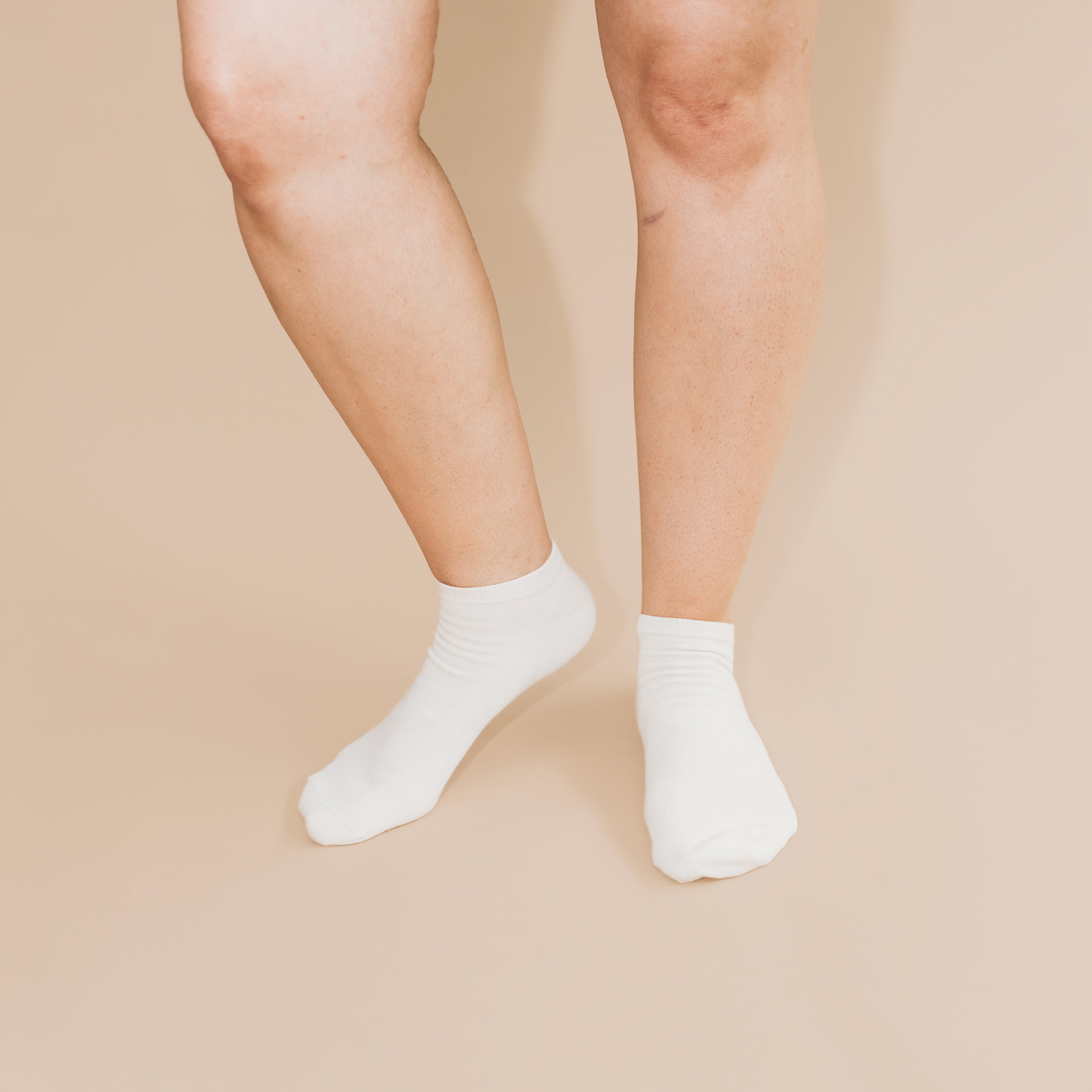 Pure Organic Cotton Ankle Socks for Adults - No Dye, Hypoallergenic & Breathable - Perfect for Yoga, Running & Everyday Comfort