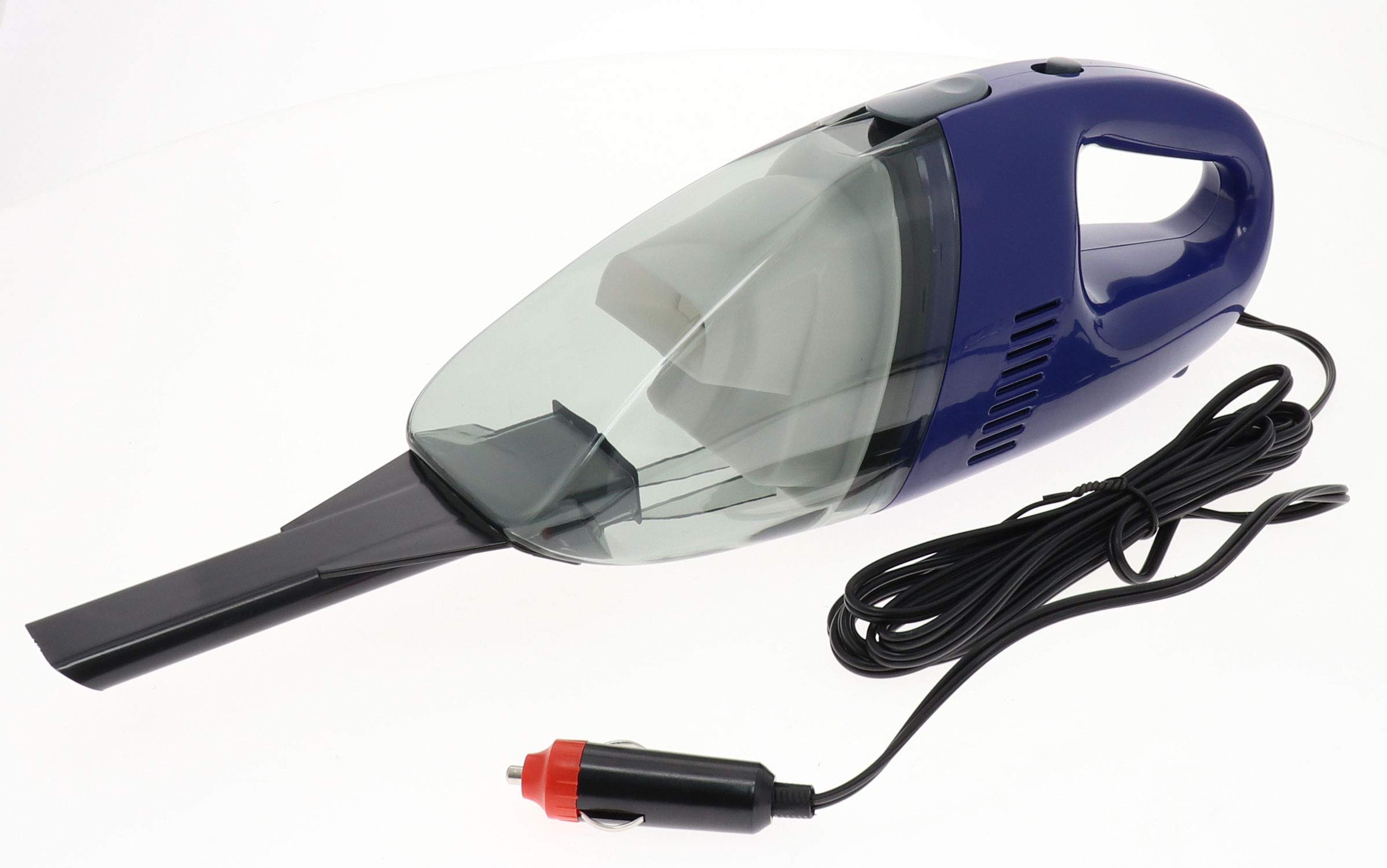 **12V Portable Car Vacuum Cleaner - 65W Powerful Handheld Vacuum for Dry Surfaces, Auto, Truck, RV & Boat - 9' Cord & Slim Nozzle for Hard-to-Reach Crevices - Ideal for Quick Cleanups on the Go**