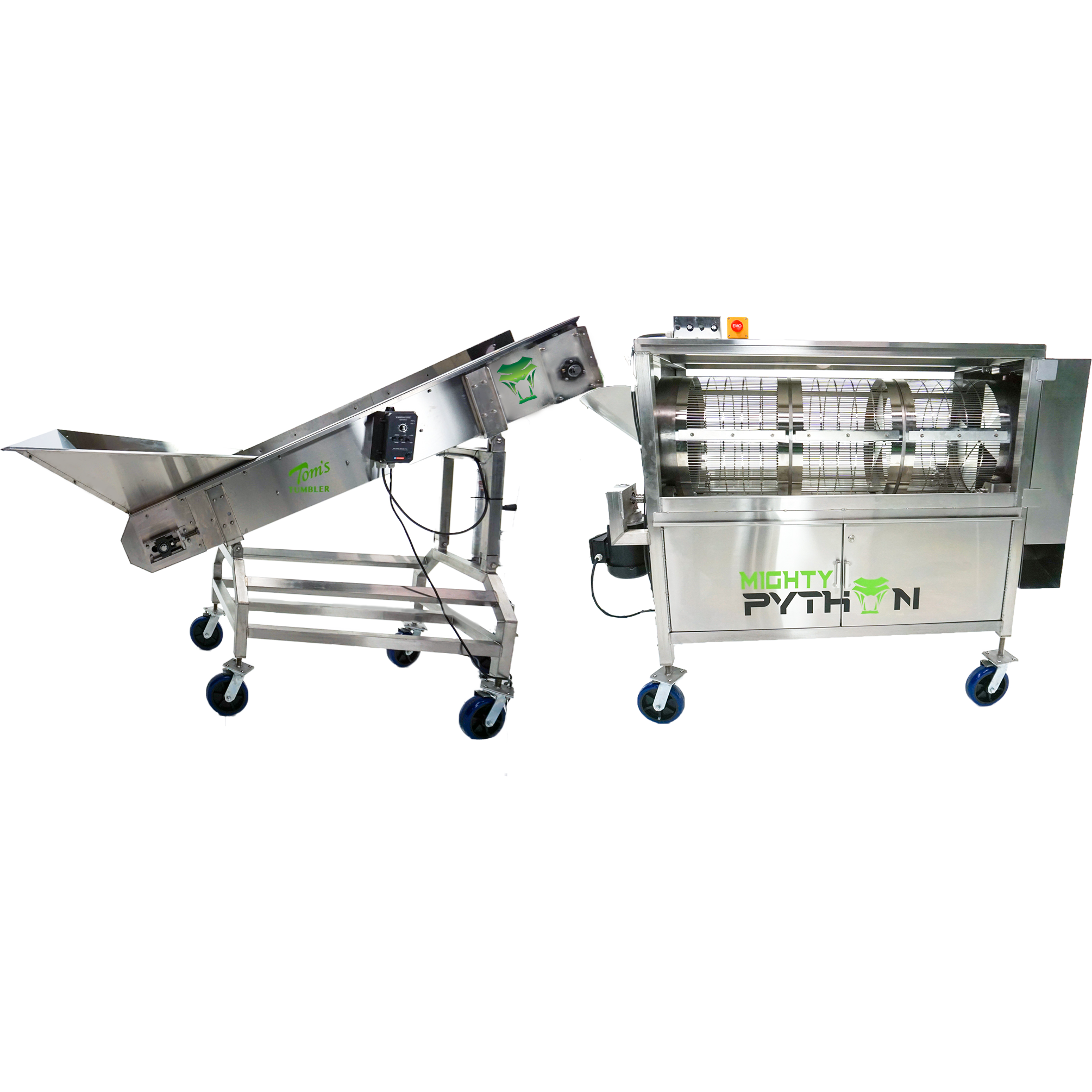 Toms Mighty Python Conveyor System - Heavy Duty Industrial Conveyor Belt for Warehouse, Factory & Logistics - Perfect for Material Handling, Packaging & Assembly Lines