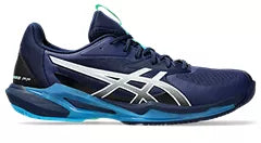 ASICS Men's Solution Speed FF 3 Clay Tennis Shoes - Blue Expanse/White | Lightweight Performance Court Shoes for Clay Courts | Perfect for Competitive Matches & Training Sessions