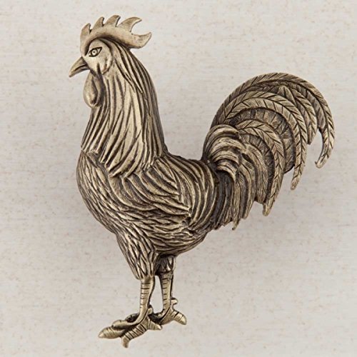 Rooster-Antique Brass
