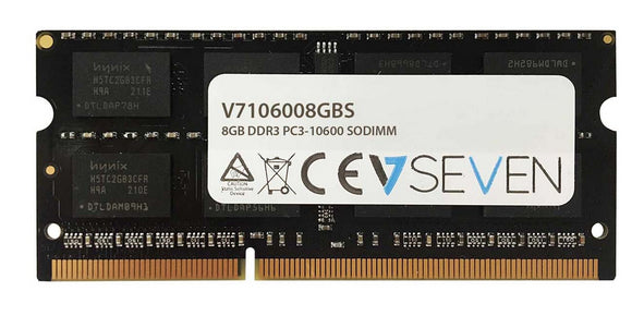 8GB DDR3 SDRAM 1333MHz (PC3-10600) 204-Pin SoDIMM RAM Module - Unbuffered CL9 for Laptop & Notebook Memory Upgrade
