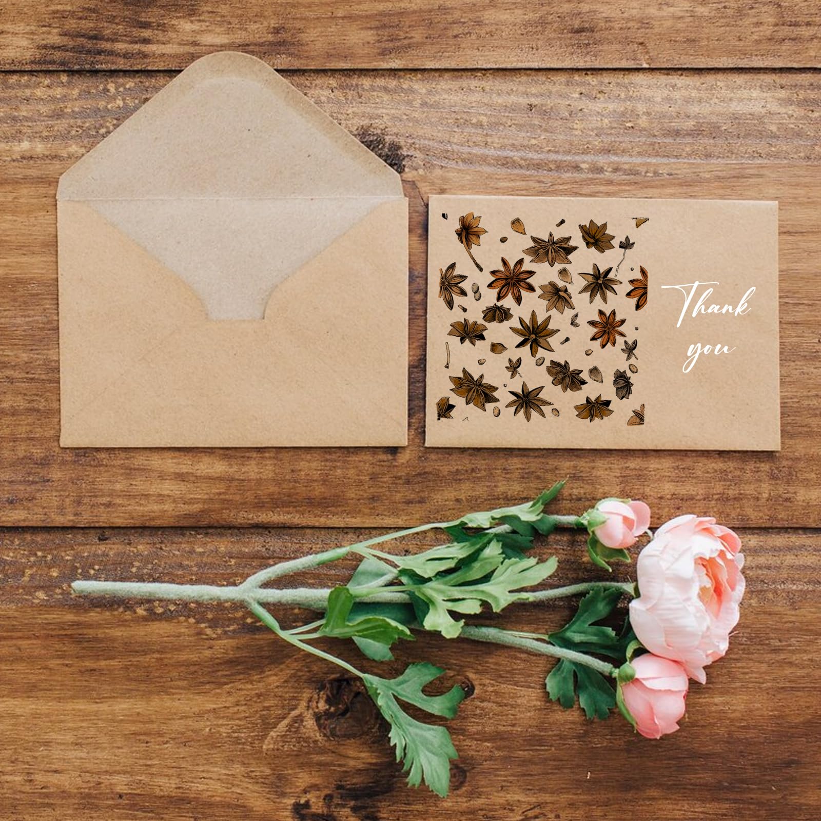 ABTOLS Flower Clear Stamps for Card Making - Reusable Silicone Rubber Stamps with Floral Background & Star Patterns for DIY Scrapbooking, Paper Crafts, Album Decoration - Perfect for Handmade Greeting Cards, Wedding Invitations, Journaling & Home Decor Projects