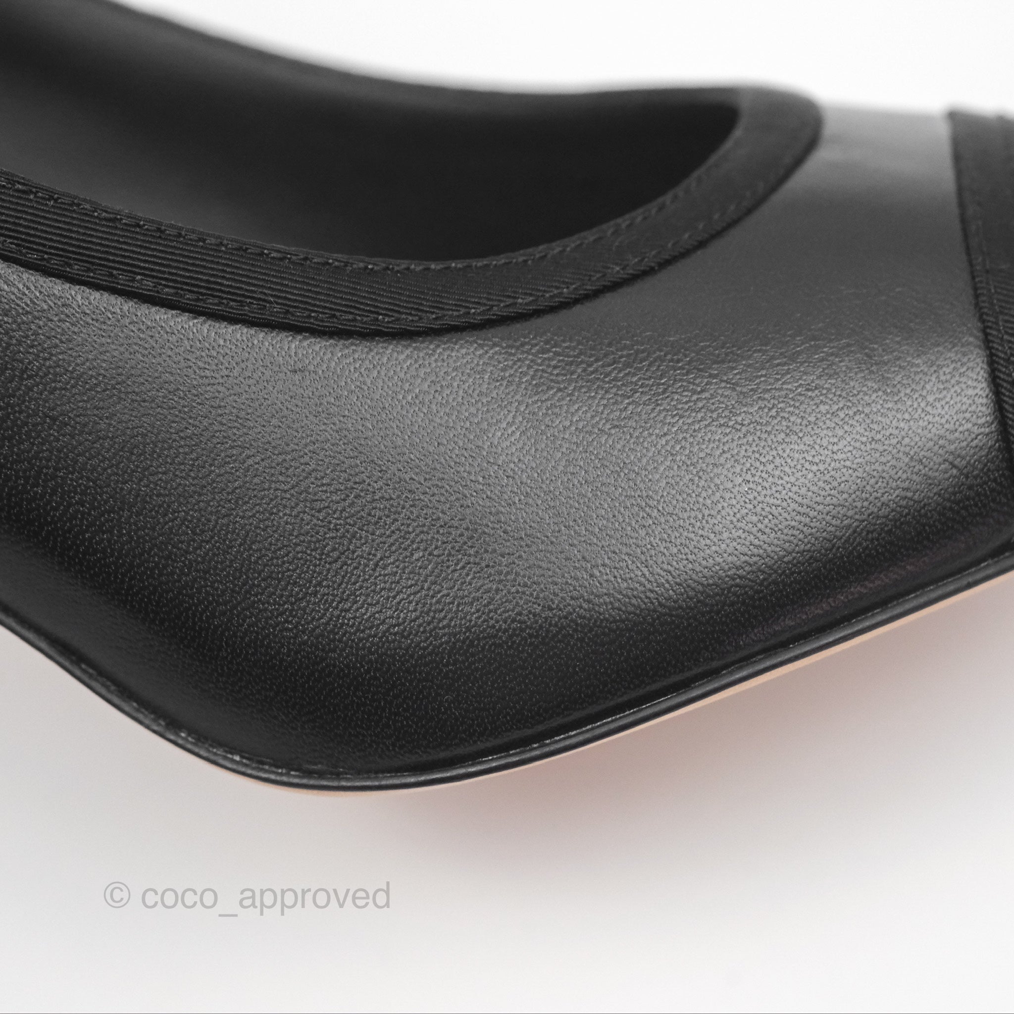 Chanel Classic CC Black Lambskin Heels Women's Size 39.5 - Luxury High Heel Pumps for Evening Parties & Formal Events