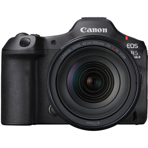 Canon EOS R5 Mark II Mirrorless Digital Camera with RF 24-105mm f/4L IS USM Lens - Professional Photography, 4K Video & Travel Shooting