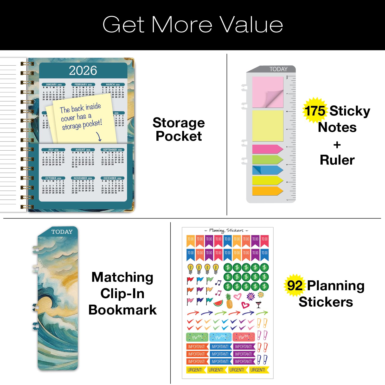 2025 Hardcover Planner 5.5