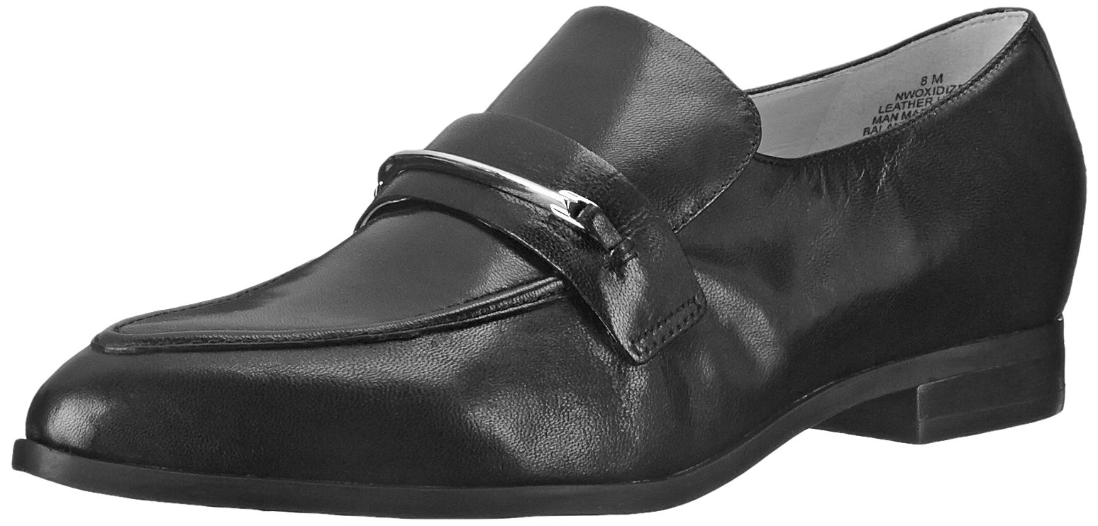 NINE WEST Women's Oxidize Leather Shoes - Comfortable & Stylish Casual Flats for Work, Travel & Everyday Wear
