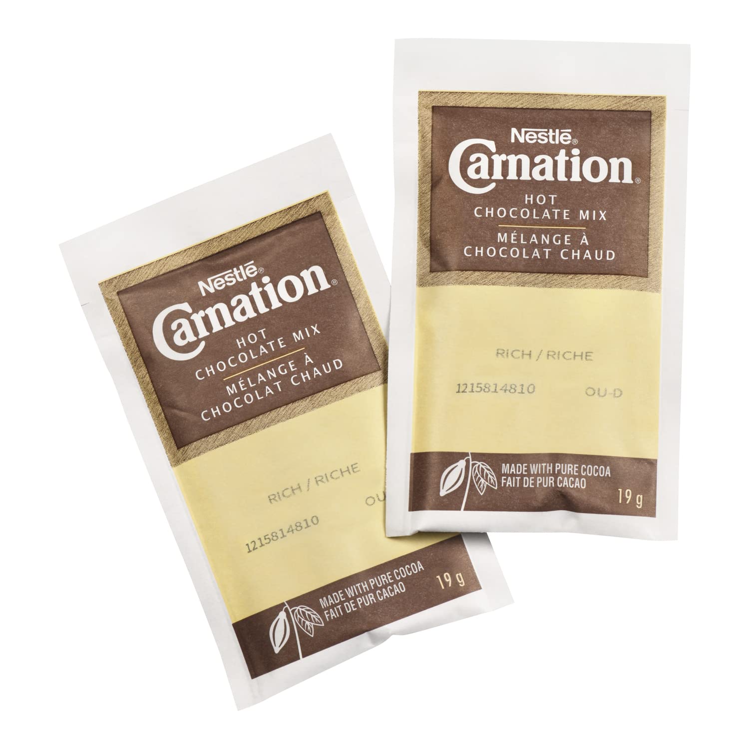 **Carnation Hot Chocolate Mix - Rich & Creamy Cocoa Powder Sachets, 6 Boxes (300 Count, 50x19g) - Perfect for Winter Warmth, Holiday Gifts & Cozy Family Moments**