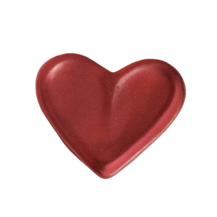 Jumbo Glow in the Dark Heart-Shaped Strawberries - Fun Party Favors, Nighttime Decor & Romantic Gifts for Valentine's Day