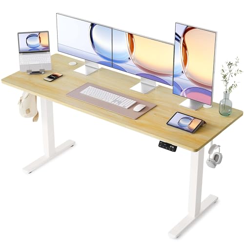 White Frame/Natural Top