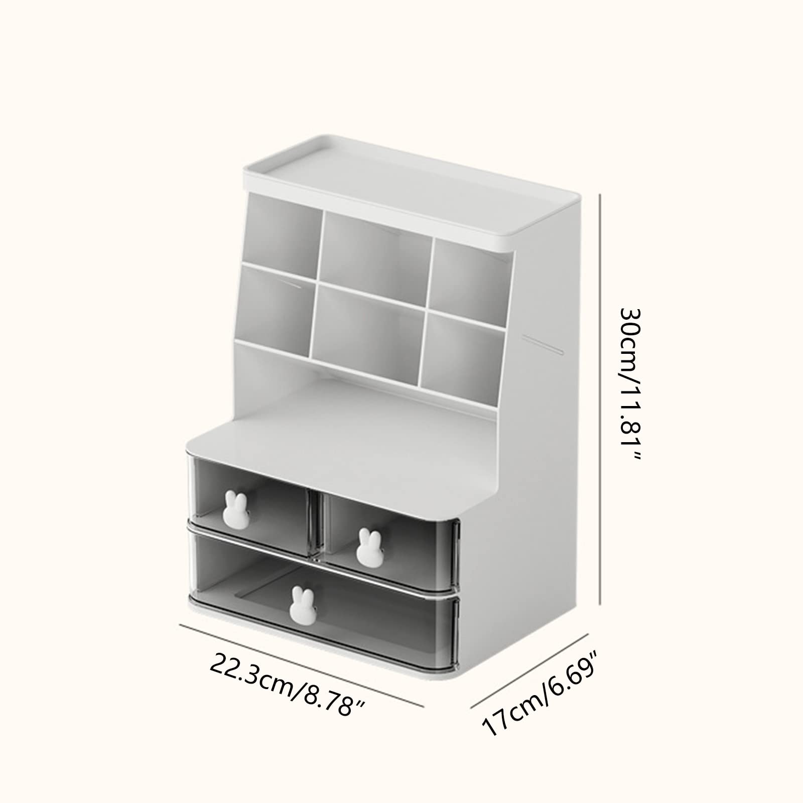 Multi-Functional Desktop Pen Holder & Desk Organizer - 6 Slot Pencil Holder for School, Office, Classroom | Perfect for Organizing Pens, Markers, Scissors & Stationery Supplies