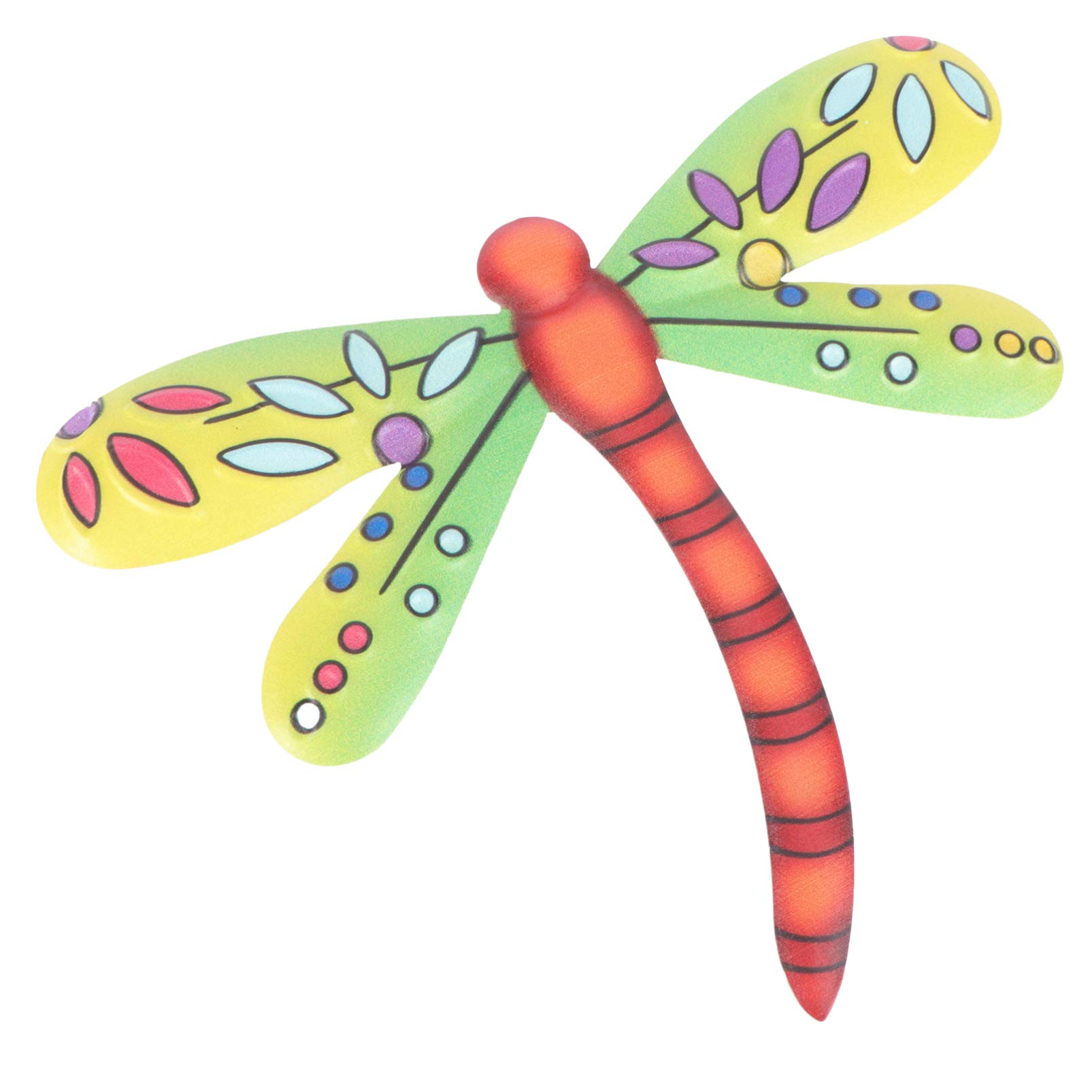Realistic 3D Metal Dragonfly Wall Art Sculpture - Handcrafted Iron Dragonfly Ornament for Home & Garden Decor | Perfect for Living Room, Bedroom, Patio & Office Wall Hanging