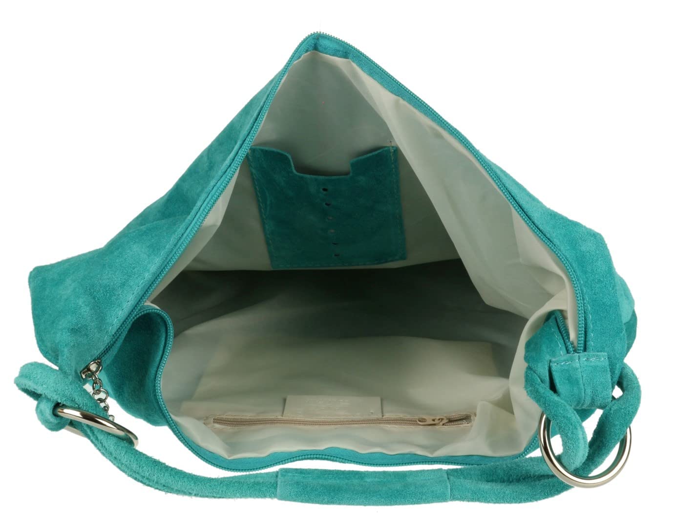 Stylish Women's Hobo Shoulder Bag - Genuine Italian Suede Leather Handbag for Ladies | Perfect for Work, Travel & Everyday Use
