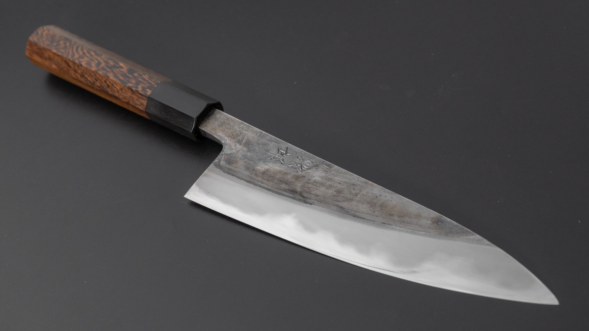 Jiro Tsuchime Petty Knife 150mm - Premium Taihei Tagayasan Handle (#449) - Perfect for Home Chefs & Professional Kitchens