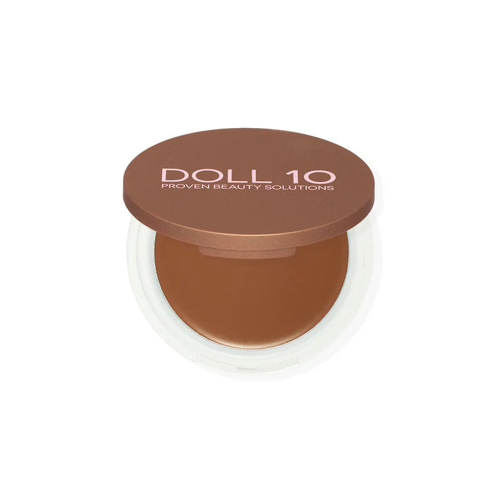 Doll 10 Fresh Squeezed Vitamin Infused Solid Serum Bronzer - Buildable Matte Bronzing Makeup for Contouring & Warm Glow | Perfect for Everyday Wear & Special Occasions