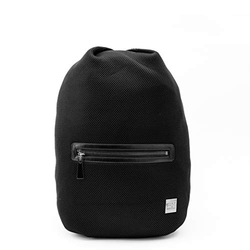 Baby K'tan Sojourn Diaper Bag Backpack - Lightweight Baby Changing Station with Insulated Cooler, Removable Wet Diaper Pouch & Laptop Compartment | Perfect for Travel, Daycare & On-the-Go Parents (Mesh Black)