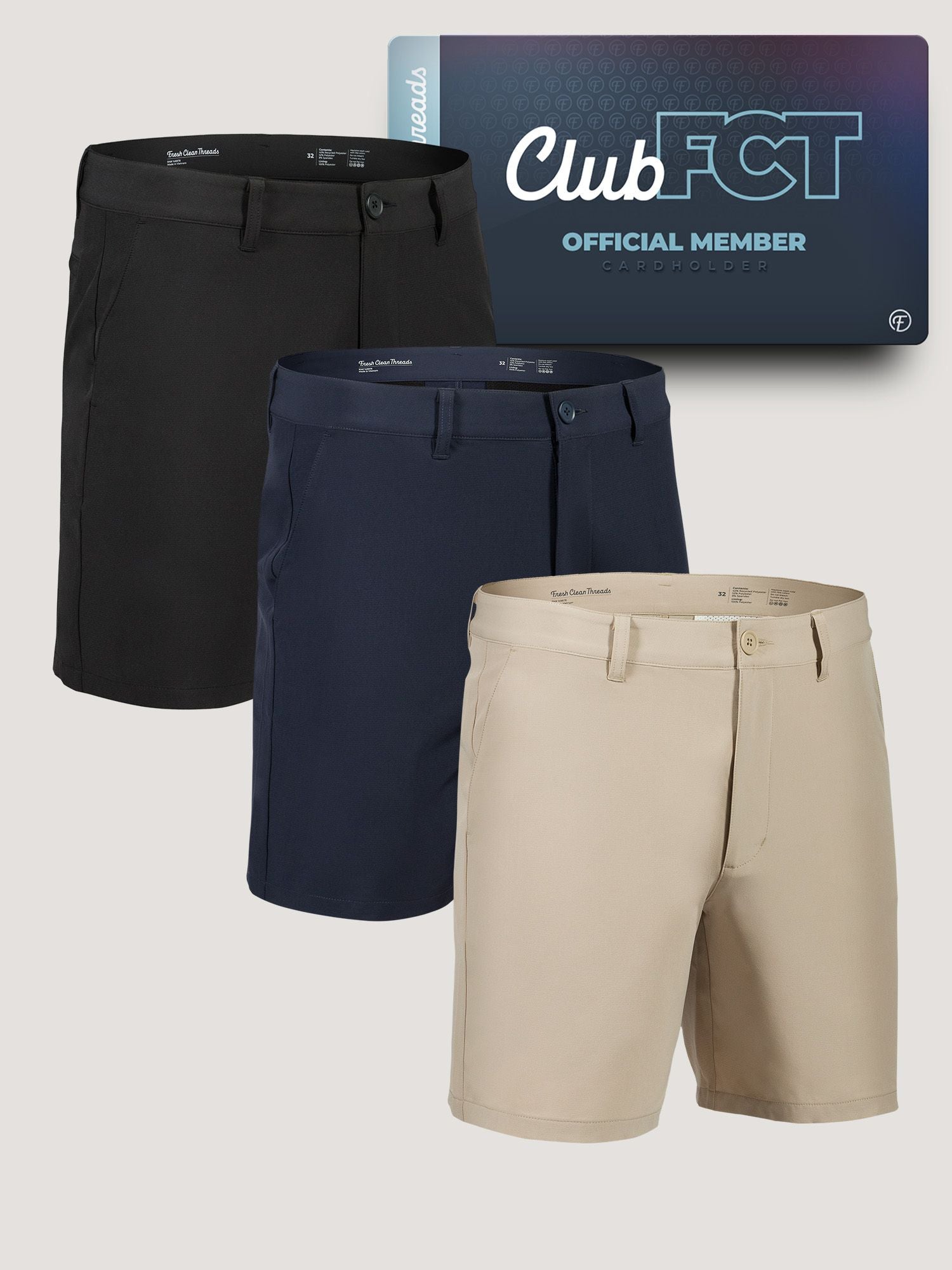 Best Sellers Men's Everyday Shorts 3-Pack - Comfortable Casual Wear for Gym, Lounge & Outdoor Activities