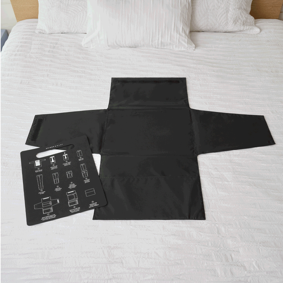 Briggs & Riley Premium Garment Folder - Wrinkle-Free Travel Garment Bag for Suits, Dresses & Coats | Perfect for Business Trips, Weddings & Formal Events
