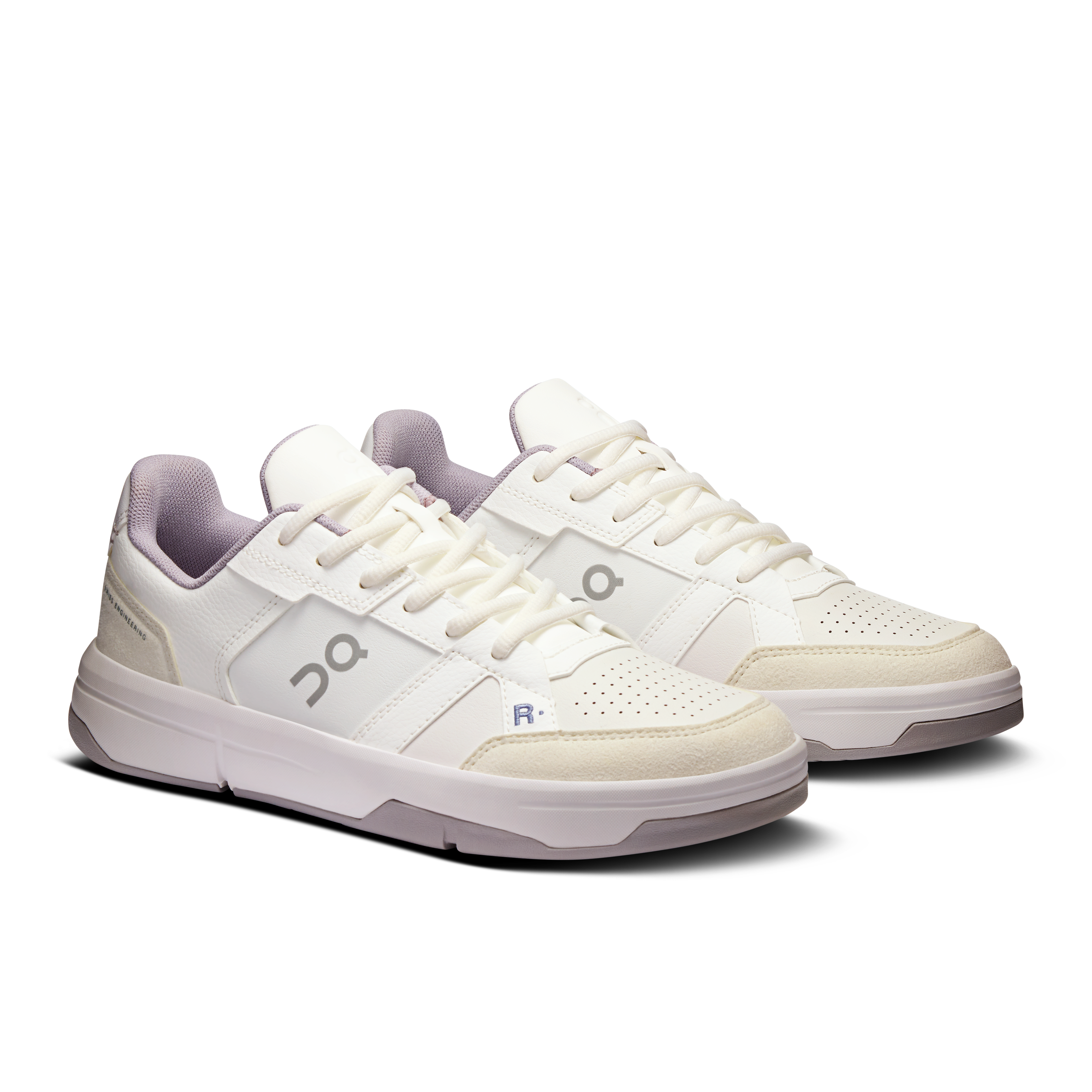 On Running Women's The Roger Clubhouse Sneakers - White/Fade | Lightweight Running Shoes for Women | Perfect for Jogging, Gym Workouts & Casual Wear