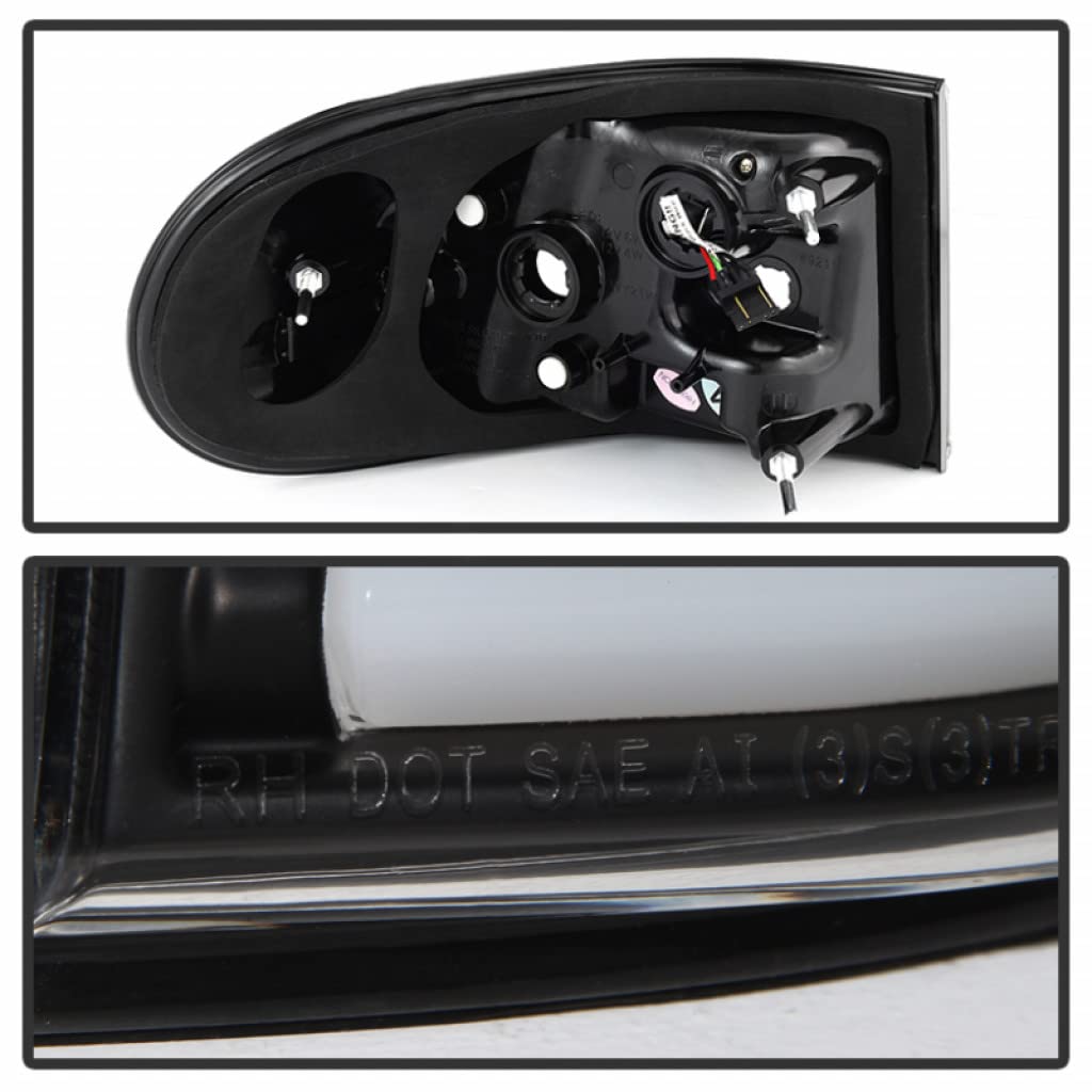 Toyota FJ Cruiser 2007-2013 LED Tail Lights Pair - Spyder Black Light Bars (5079442) | Waterproof & Durable for Off-Roading, Camping & Night Driving