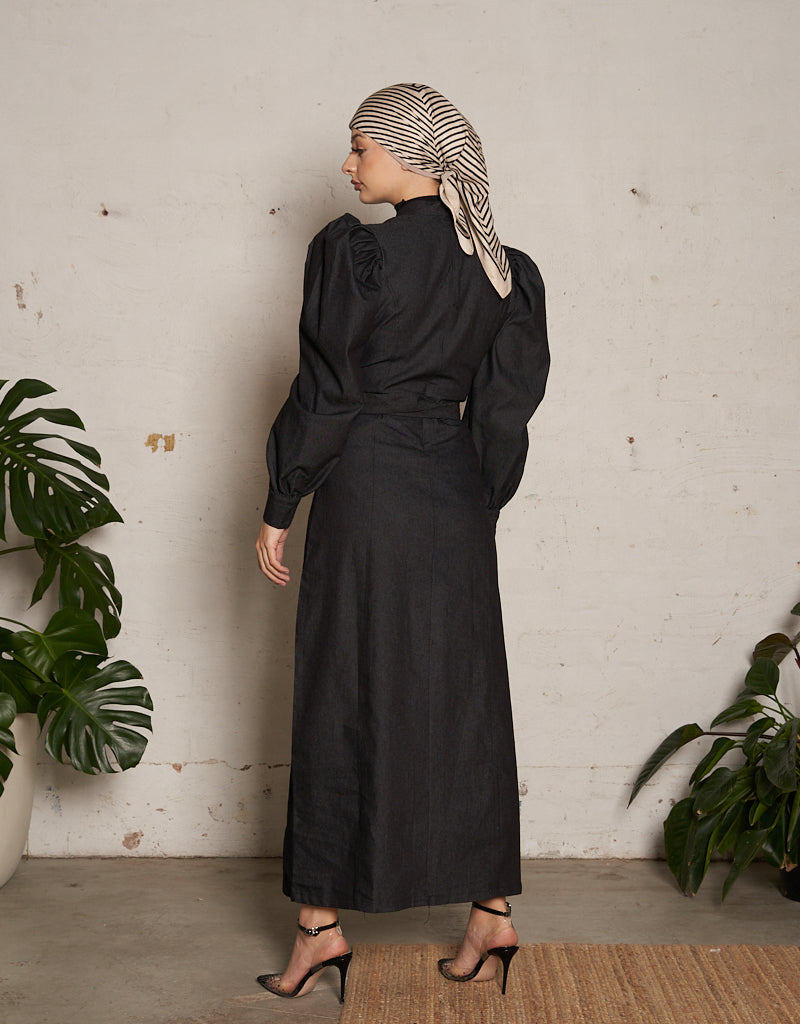 Stylish Women's Denim Dress - Casual & Comfortable for Everyday Wear | Perfect for Outings, Dates, and Office Chic Looks