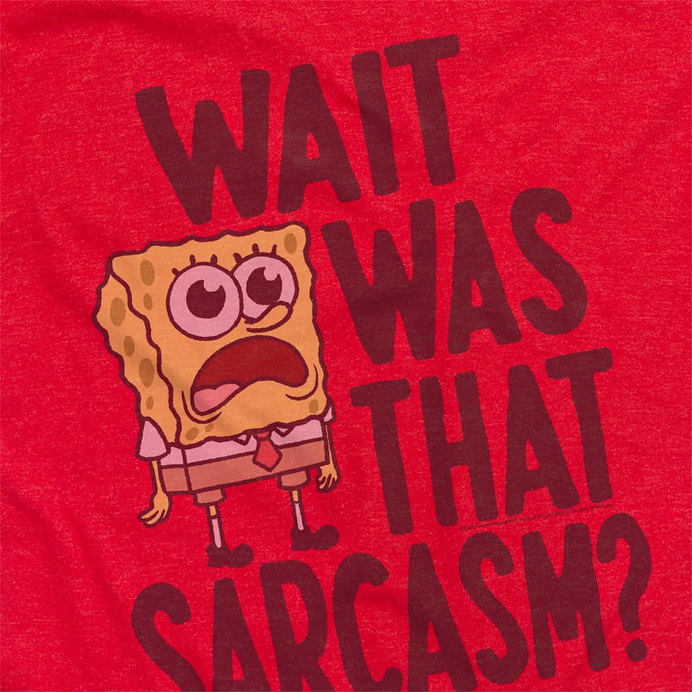 SpongeBob SquarePants Graphic T-Shirt for Adults - Unisex Cotton Ring-Spun Tee - Casual Wear, Cosplay & Gift for Cartoon Fans