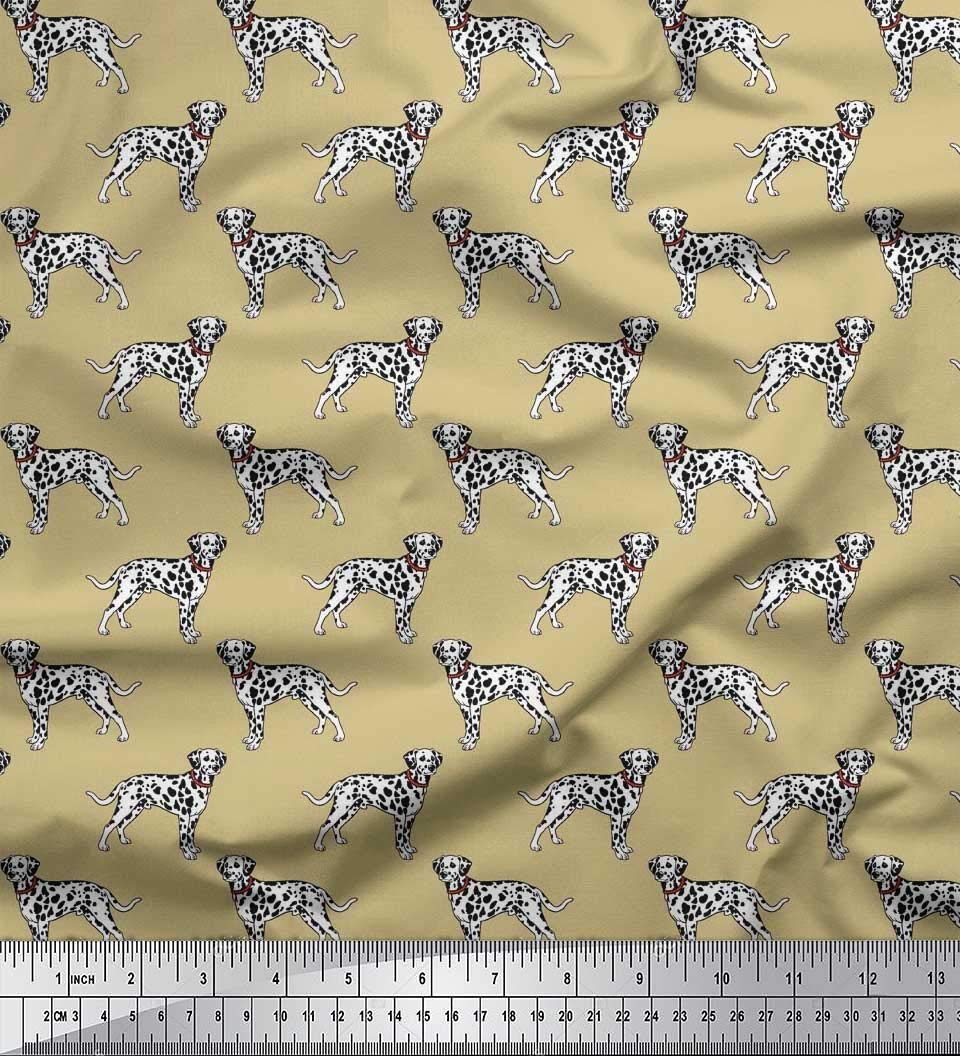 Soimoi Moss Georgette Brown Fabric by The Yard - 42