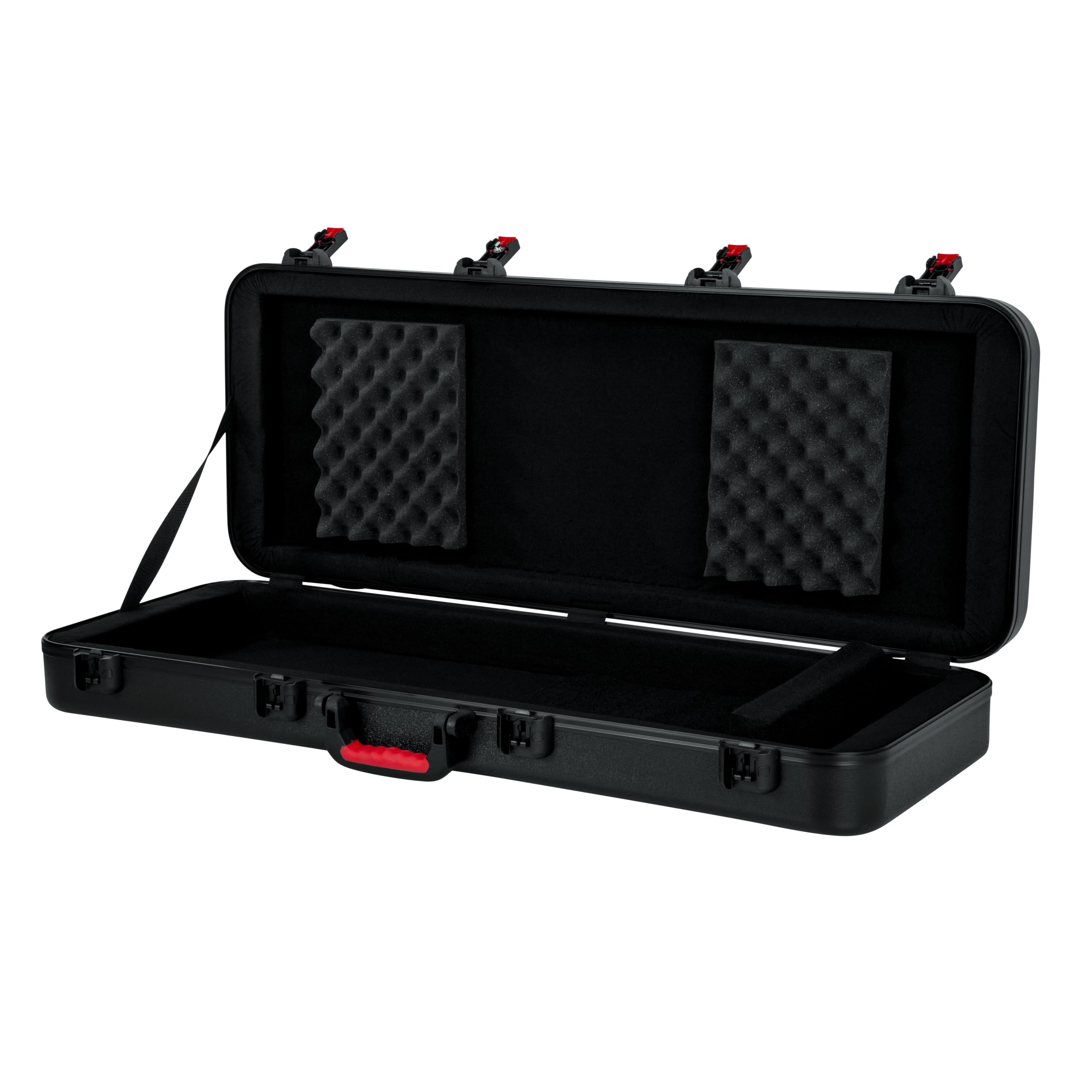 Gator GTSA-KEY49 TSA Approved Keyboard Case - Durable Travel Protection for 49-Key MIDI Controllers & Synthesizers - Perfect for Musicians, Producers & DJs On the Go