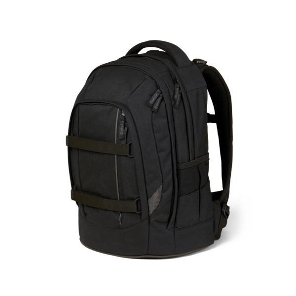 Satch Pack Blackjack - Premium Durable Backpack for Travel, Work & School - Waterproof & Lightweight Daypack for Men & Women - Perfect for Commuting, Hiking & Outdoor Adventures