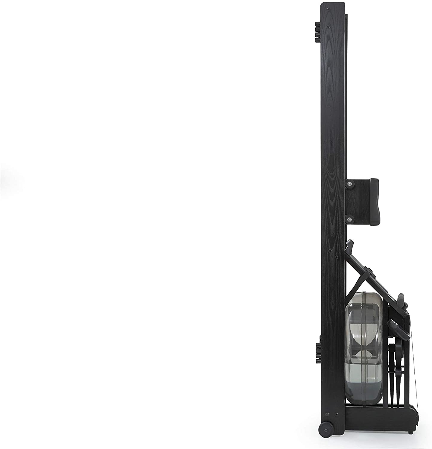 Premium WaterRower Club Rowing Machine - Black Ash Wood with S4 Performance Monitor | Home Gym Equipment for Full-Body Workout & Cardio Training