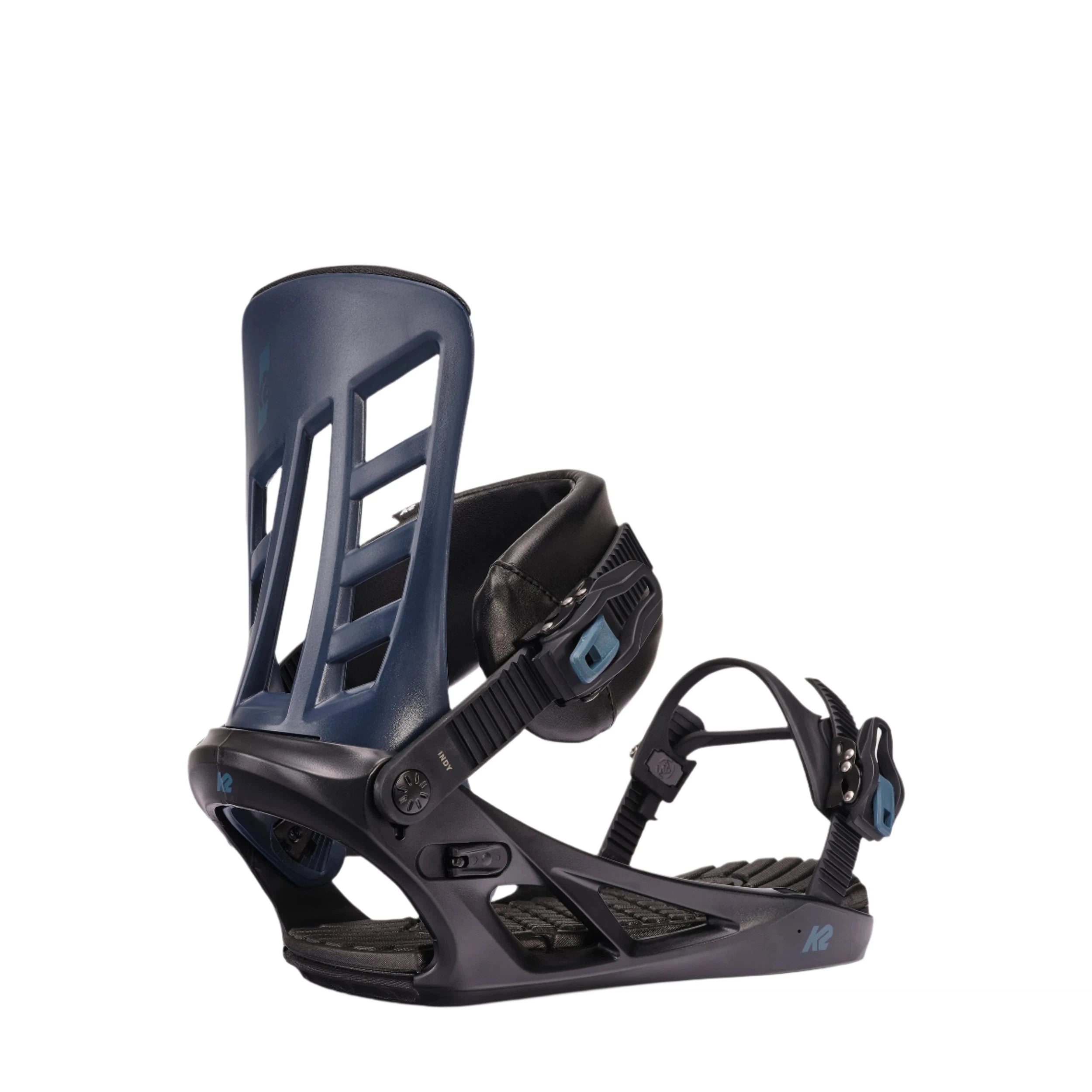 K2 Indy Snowboard Bindings 2025 - Lightweight & Responsive for All-Mountain Riding - Perfect for Freestyle, Powder & Park Performance