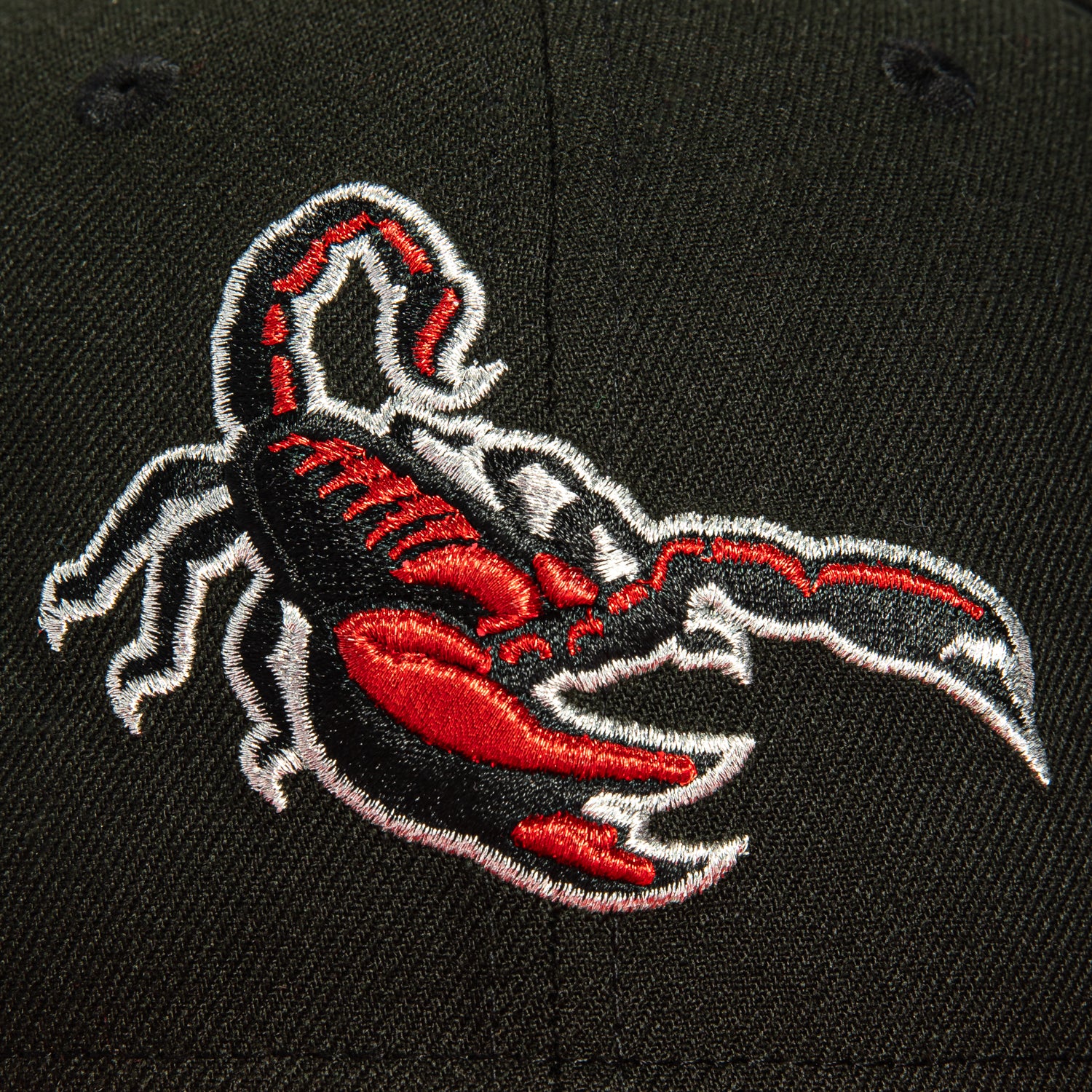 New Era 59Fifty Scottsdale Scorpions Arizona Fall League Patch Snapback Hat - Black & Red Baseball Cap for Men & Women - Perfect for Games, Tailgating & Fan Collections