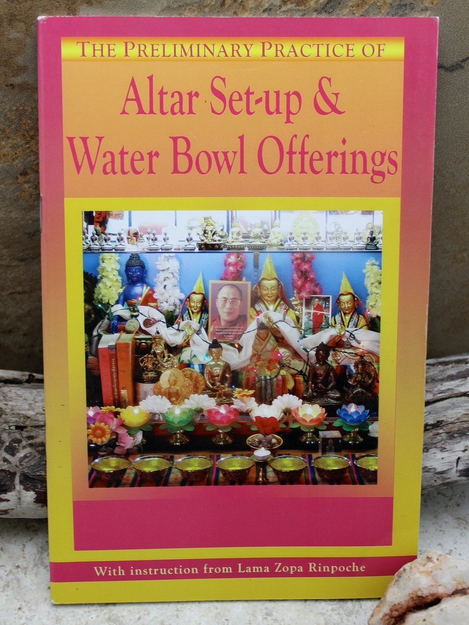 Complete Altar Setup Guide with Water Bowl Offerings - Spiritual Ritual Book for Meditation, Prayer & Ceremonies