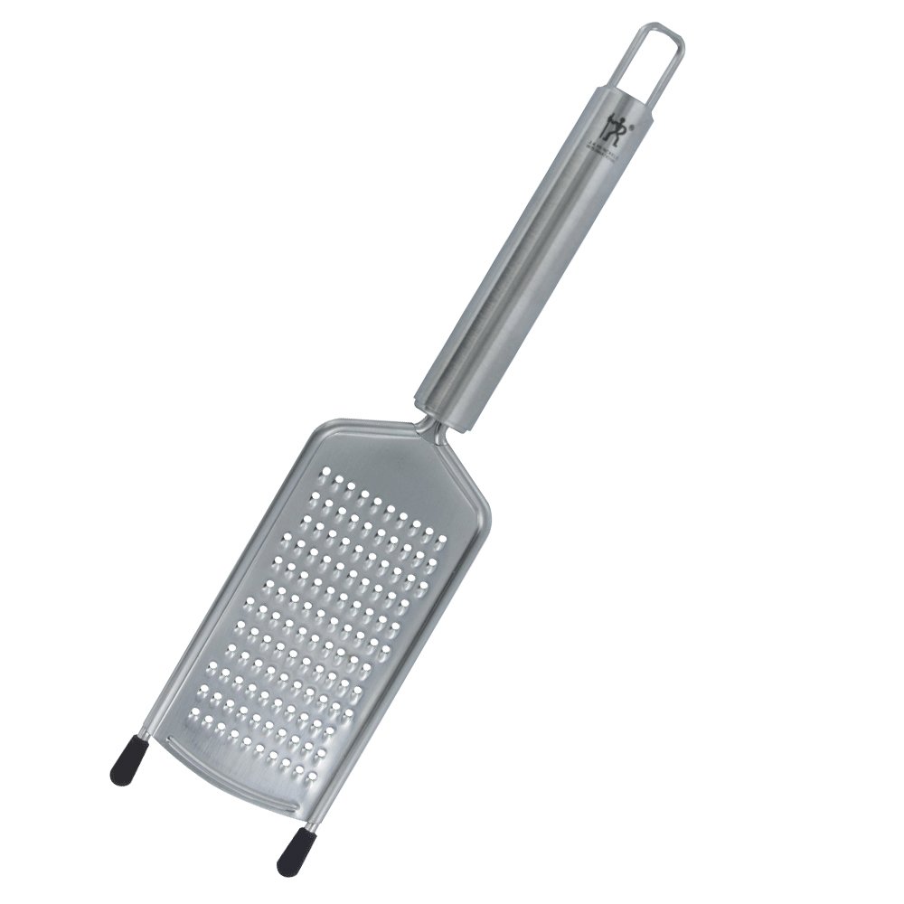 HENCKELS Premium Stainless Steel Cheese Grater - Durable Kitchen Tool for Shredding Parmesan, Cheddar & Hard Cheeses - Perfect for Salads, Pasta & Pizza Toppings
