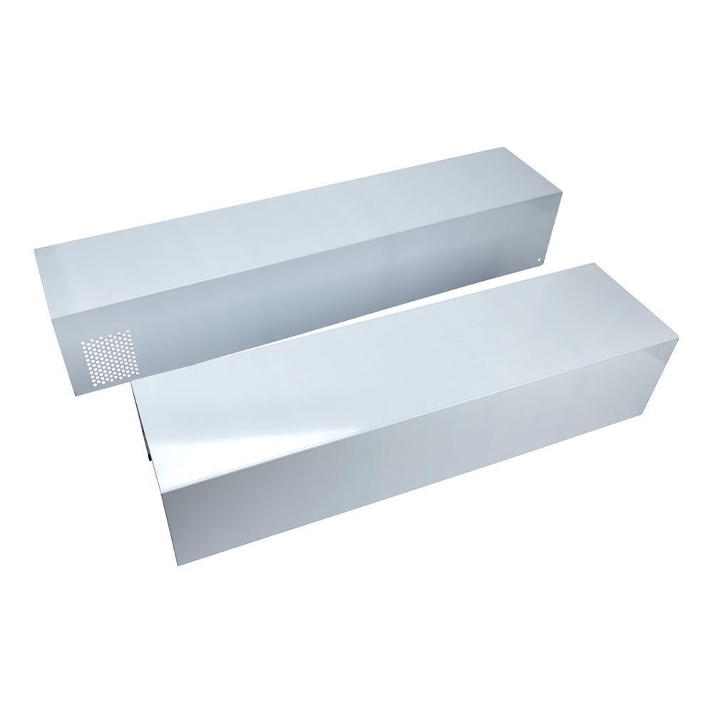 Amana EXTKIT18FS Stainless Steel Wall Hood Chimney Extension Kit - Compatible with Range Hoods, Ventilation Systems & Kitchen Exhaust Fans