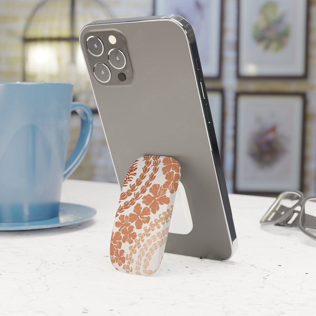 Groovy Lei Warm Phone Grip - Non-Slip Phone Holder with Soft Cushion for Cold Hands | Perfect for Winter Use, Outdoor Activities & Daily Commute