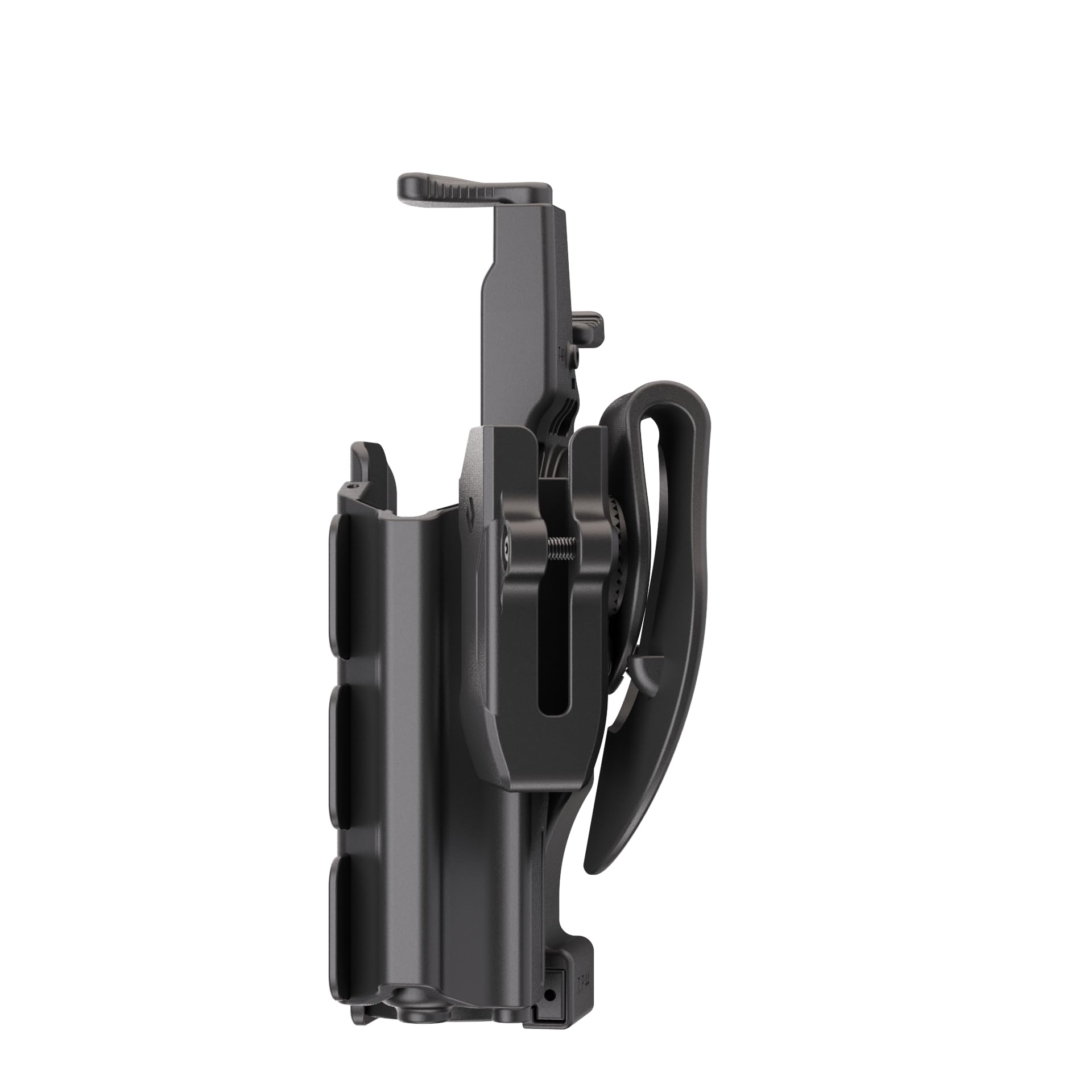 Orpaz T40 G17 Left-Handed OWB Light Bearing Holster - Level II/III Retention - Compatible with Glock 17 Pistols, Fits Streamlight TLR-1, SureFire X300 & Most Weapon Lights/Lasers - Tactical Carry for Outdoor Shooting, Range Training & Duty Use