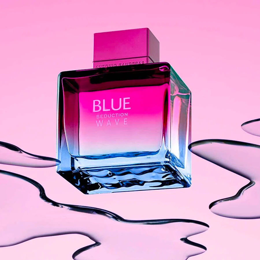 Blue Seduction Wave 3.4 oz Eau De Toilette Spray for Women | Fresh Floral Fragrance | Perfect for Date Night & Special Occasions