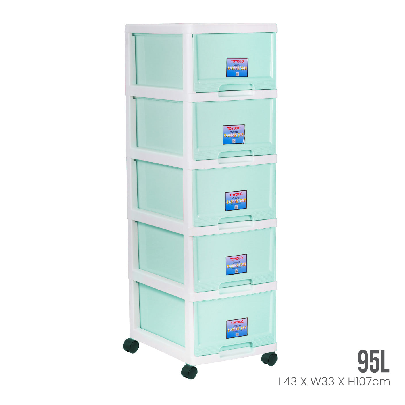 WHITE FRAME MINT DRAWER (802-5WF-MNT)