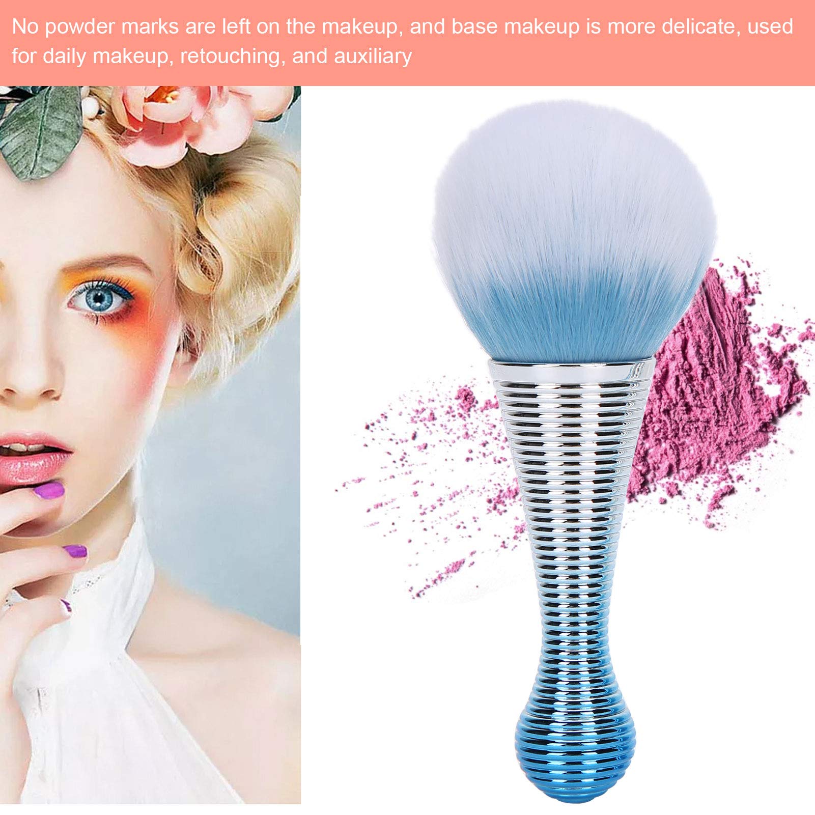 5-Piece Professional Makeup Brush Set for Loose Powder, Blush, Concealer & Eyeshadow - Perfect for Everyday Makeup & Travel Grooming Essentials