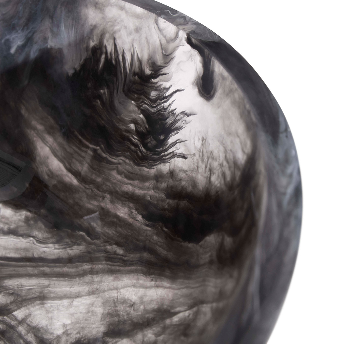 Como Black & White Finial Bowl - Elegant Decorative Bowl for Home Decor, Centerpiece, or Gift - Perfect for Dining Tables, Shelves, and Wedding Decorations