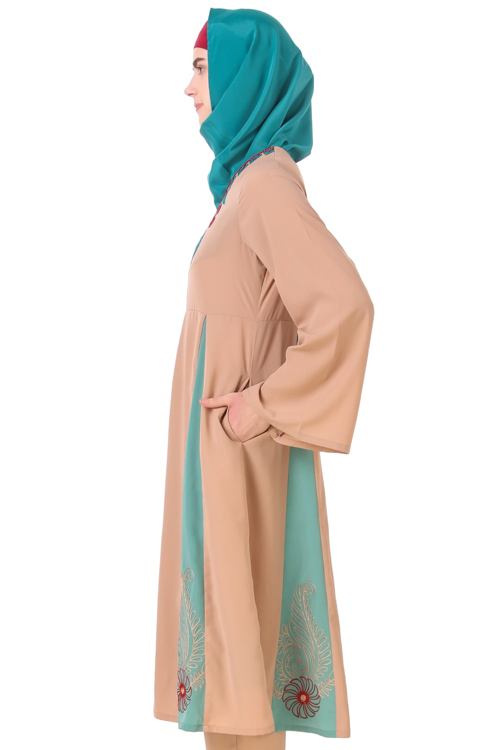 Jameelah Tunic Women's Flowy Boho Blouse - Perfect for Casual Wear, Beach Cover Up & Summer Outfits