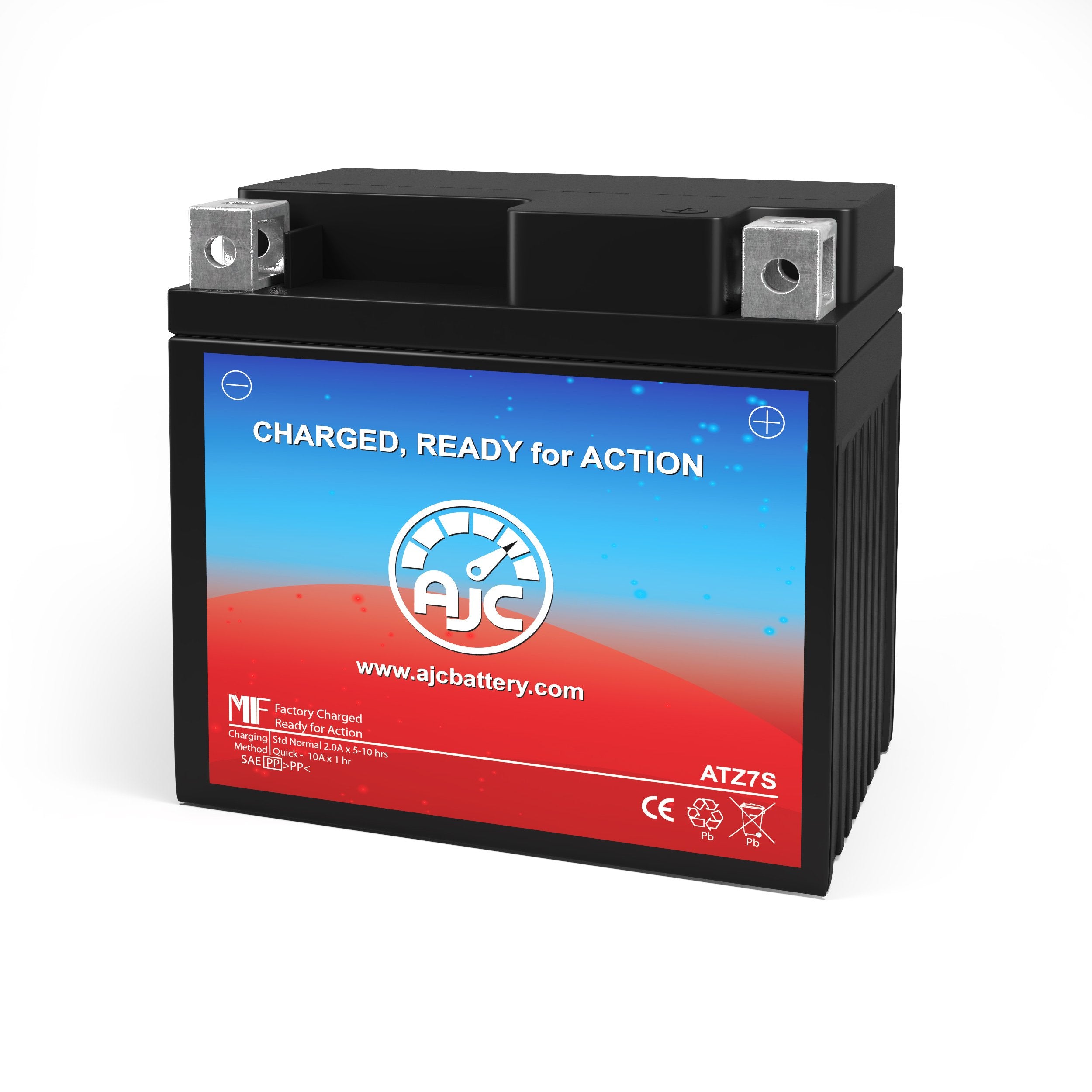 AJC Battery Replacement for Adventure Power UTZ7S - High-Performance Powersports Battery for ATV, UTV & Motorcycle - Long-Lasting & Reliable Power Solution